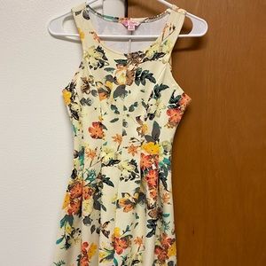 Floral print dress. Size XS